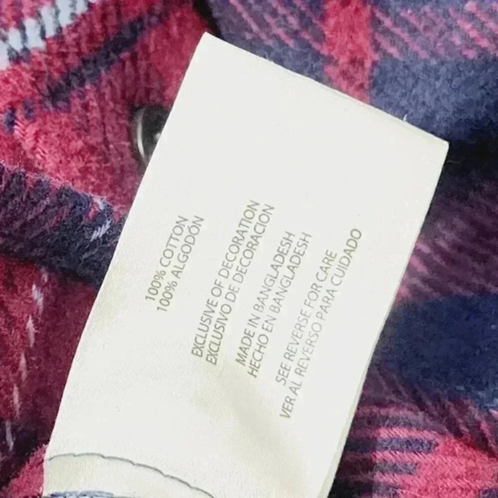 Excellent Orvis Men's L Flannel Button down Shirt‎ Jacket Plaid 9245 - Picture 8 of 9